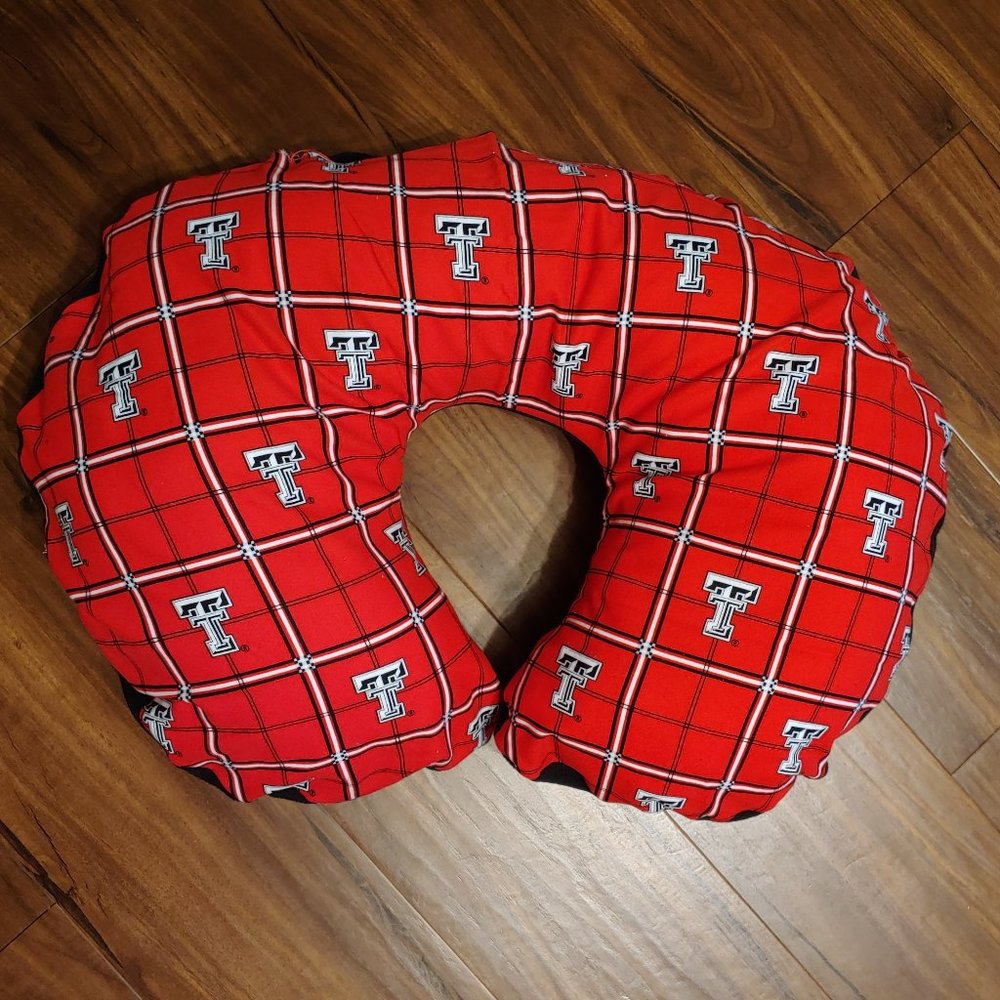 Texas Tech Neck Support Sleeping Snoring Better Breathing Nursing Baby Pillow